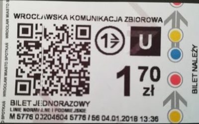 ceny biletów MPK Wrocław od 1 stycznia 2021