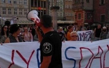 Protest Pis Drożyzna Wrocław