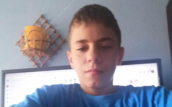 Zaginął 15-letni Jakub Banaś. Istnieje zagrożenie zdrowia lub życia /fot. SOS Zaginieni (facebook)